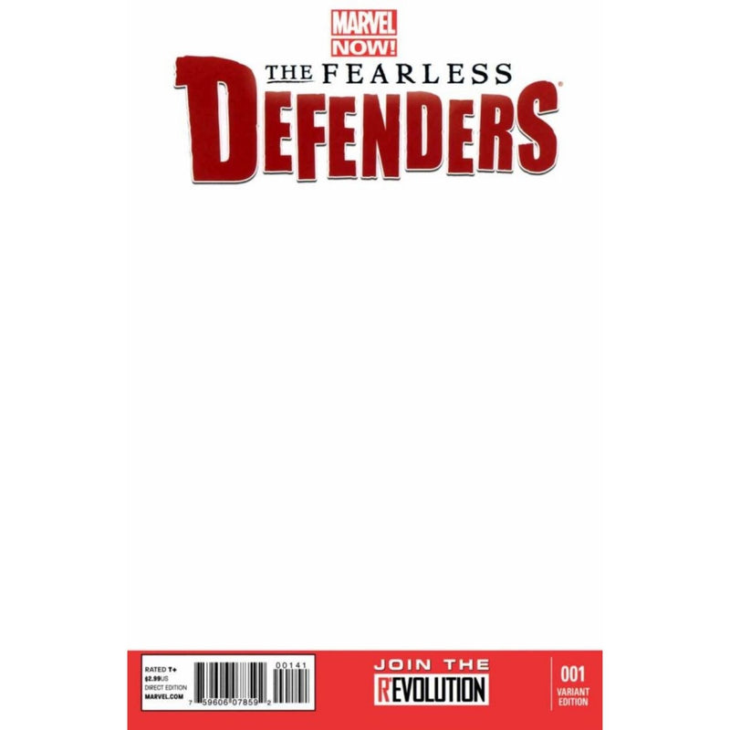 Fearless Defenders: #1 [Blank Var CVR E] 2013