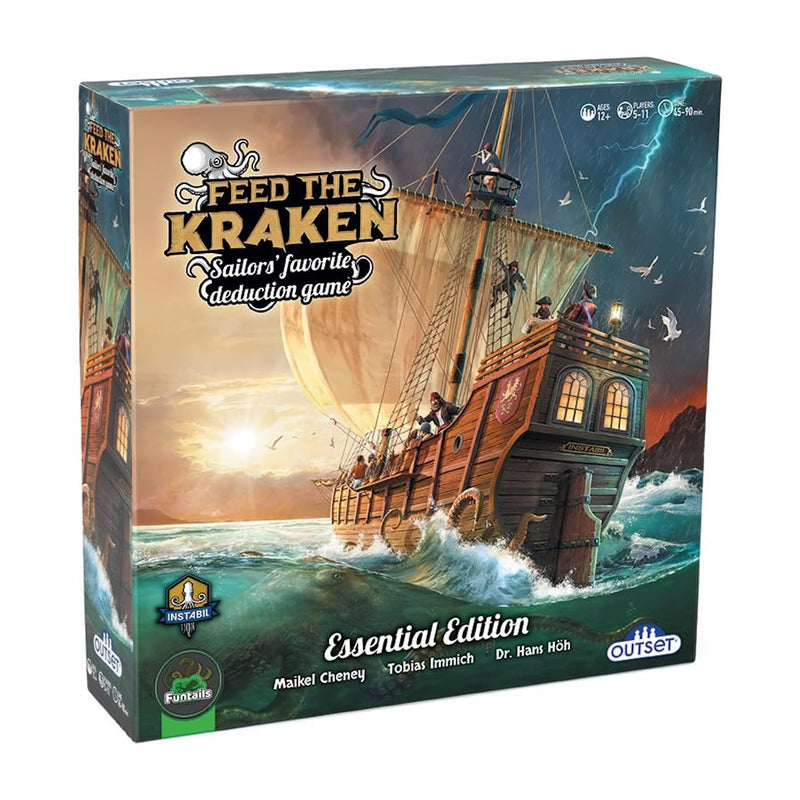 Feed The Kraken - A Sailor's Favorite [Board Game, 5-11 Players] Board Game Funtails