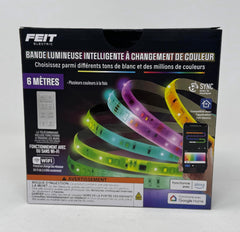 Feit Electric - Smart Color Changing Strip Light - 19.7 ft [Electronics] Electronics Feit Electric