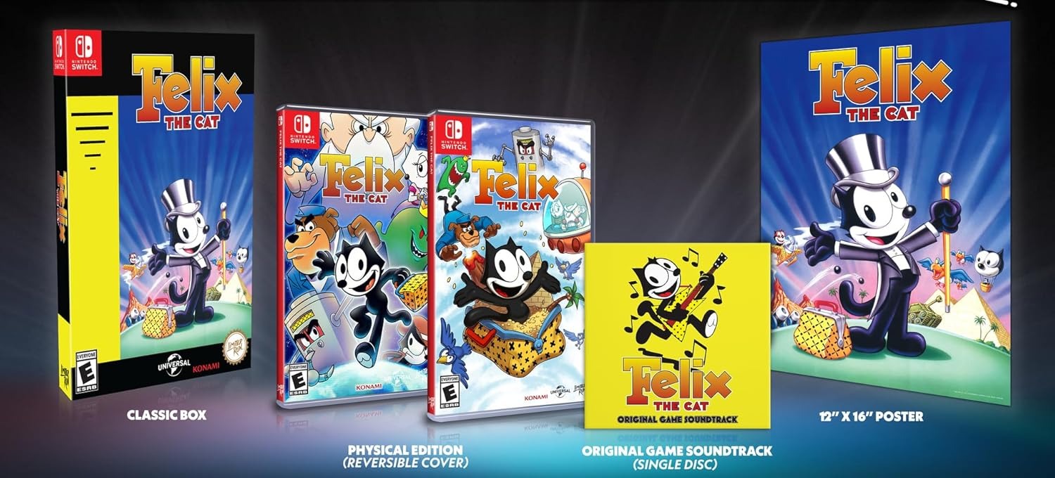 Felix The Cat　Switch SWITCH LIMITED RUN #203: FELIX THE CAT – Cybertron Video Games