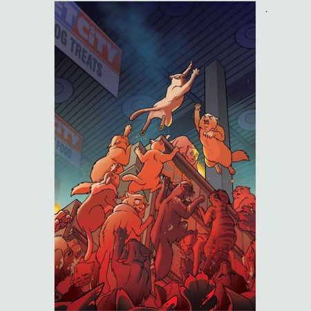 Feral: #17 [Tony Fleecs Virgin CVR C - 1:10] 2024 Comics Image Comics