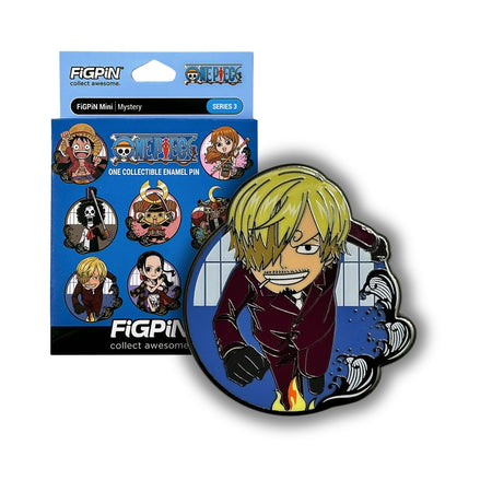 FiGPiN Mystery Mini Pin: Series 3 - One Piece Pin Memorabilia FiGPiN