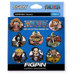 FiGPiN Mystery Mini Pin: Series 3 - One Piece Pin Memorabilia FiGPiN