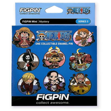 FiGPiN Mystery Mini Pin: Series 3 - One Piece Pin Memorabilia FiGPiN