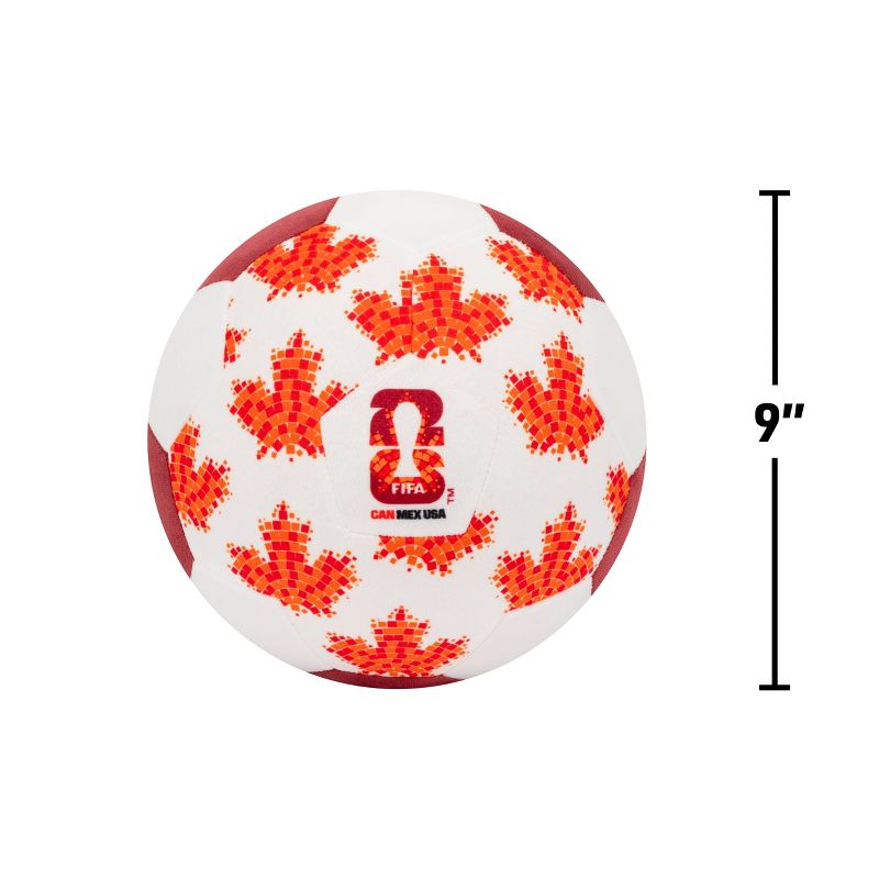 Fifa World Cup 2026: Plush Canada Soccer Ball 9"