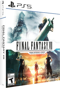 Final Fantasy VII Remake Intergrade & Final Fantasy VII Rebirth - Twin Pack Physical Edition [PlayStation 5] PlayStation 5 Video Game Square Enix