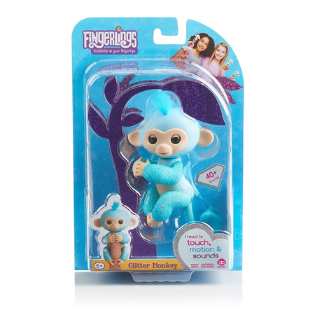 Fingerling Glitter Monkey - Amelia Toys & Games WowWee