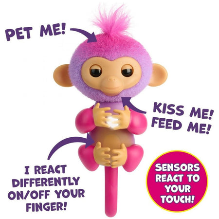Fingerlings 2.0 Basic Monkey - Charli Toys & Games WowWee