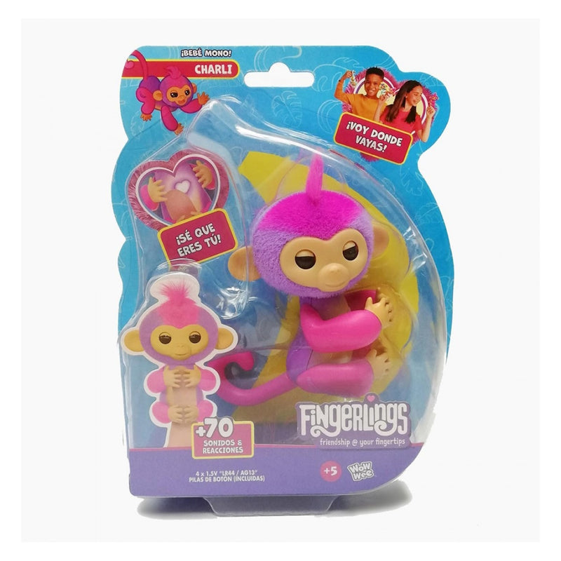 Fingerlings 2.0 Basic Monkey - Charli Toys & Games WowWee