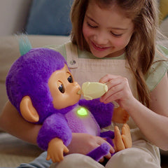 Fingerlings Cute n Cuddles Monkey - Purple Toys & Games WowWee