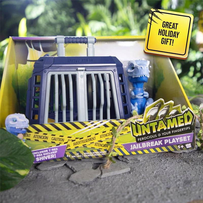 Fingerlings: Jailbreak Playset - Shiver T-rex Toys & Games WowWee