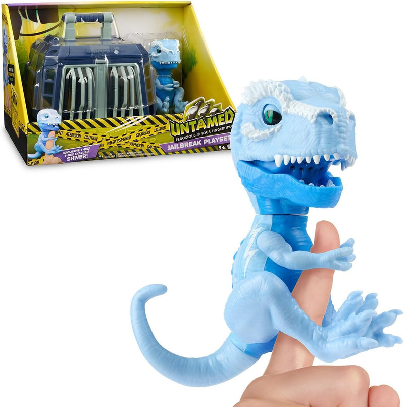 Fingerlings: Jailbreak Playset - Shiver T-rex Toys & Games WowWee