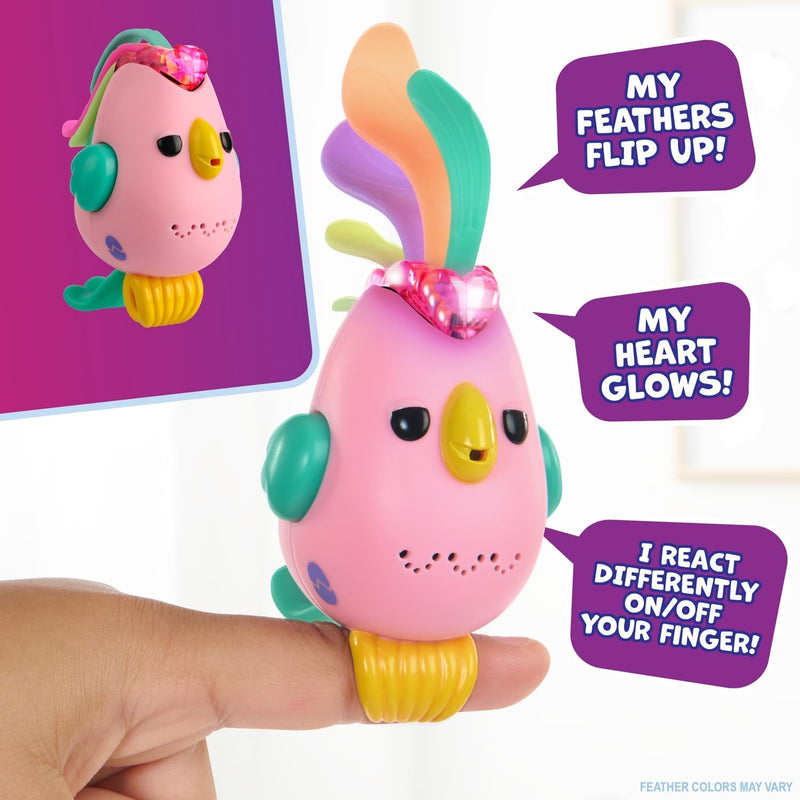 Fingerlings Sweet Tweet Bird - Pink Toys & Games WowWee