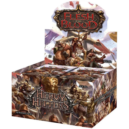 Flesh and Blood TCG: Heavy Hitters Booster Box - 24 Packs Card Game Legend Story Studios   