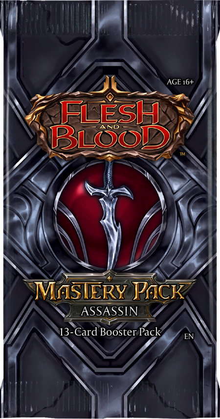 Flesh and Blood TCG: Mastery Pack Assassin Booster Box Card Game Legend Story Studios