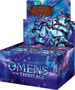 Flesh and Blood TCG: Omens of The Third Age Booster Box Card Game Legend Story Studios