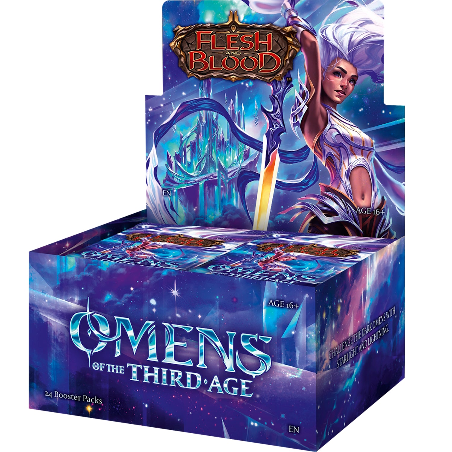 flesh and blood 引退品 Flesh and Blood TCG: Omens of The Third Age Booster Box – Shopville