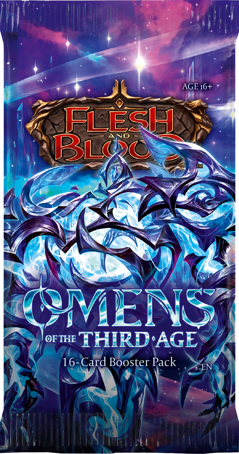Flesh and Blood TCG: Omens of The Third Age Booster Box Card Game Legend Story Studios
