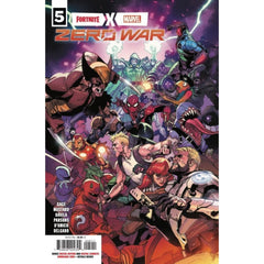 Fortnite X Marvel Zero War 5 Book Set: #1-5 [Leinil Yu CVR A] 2022 Comics Marvel Comics