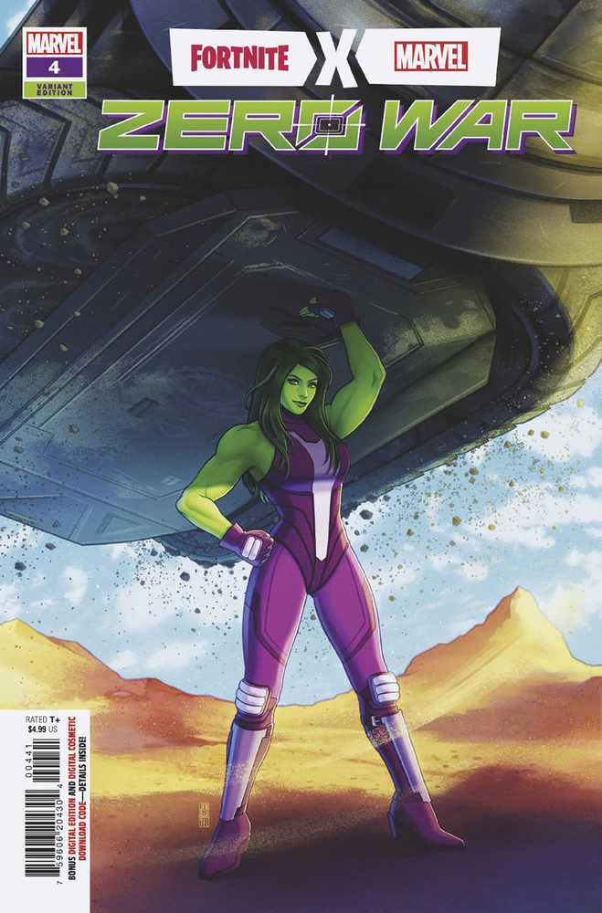 Fortnite X Marvel Zero War: #4 [Jen Bartel CVR D - 1:50] 2022 Comics Marvel Comics