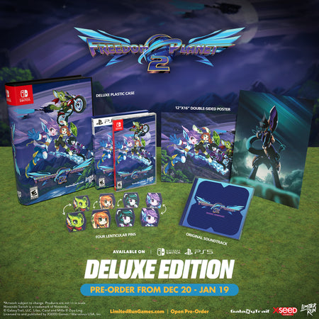 Freedom Planet 2 Deluxe Edition - Limited Run #132 [PlayStation 5] PlayStation 5 Video Game Limited Run Games