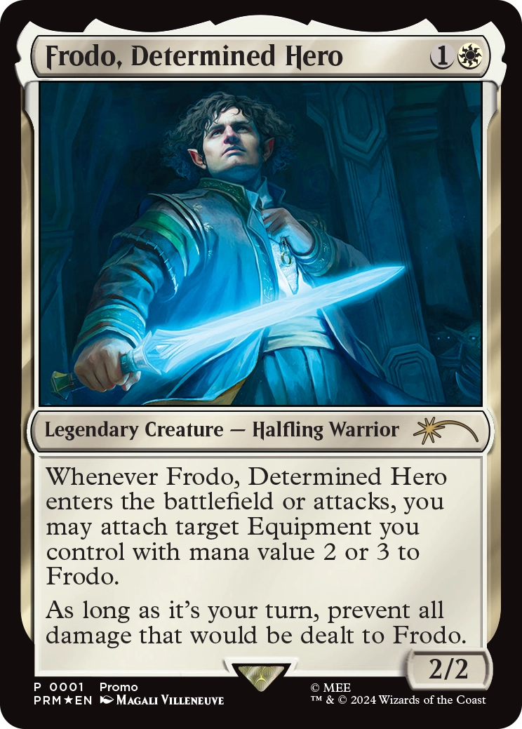 Magic the Gathering TCG: Tales of Middle Earth Costco Promo Set - Gandalf/Frodo/Balrog/Gollum Card Game Wizards of the Coast