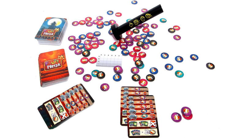 Fruit Ninja Combo Party [Board Game, 2-4 Players] Board Game Lucky Duck Games   