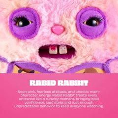 Fuggler Baddies: Rabid Rabbit - Pink Toys & Games Zuru