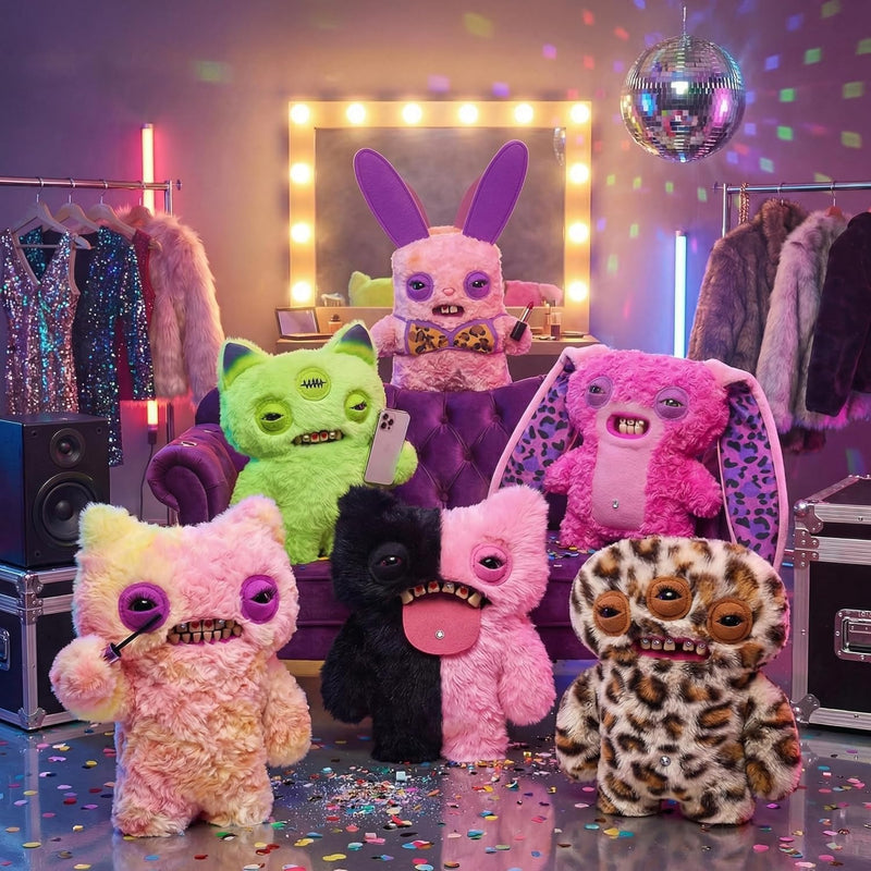 Fuggler Baddies: Rabid Rabbit - Pink Toys & Games Zuru