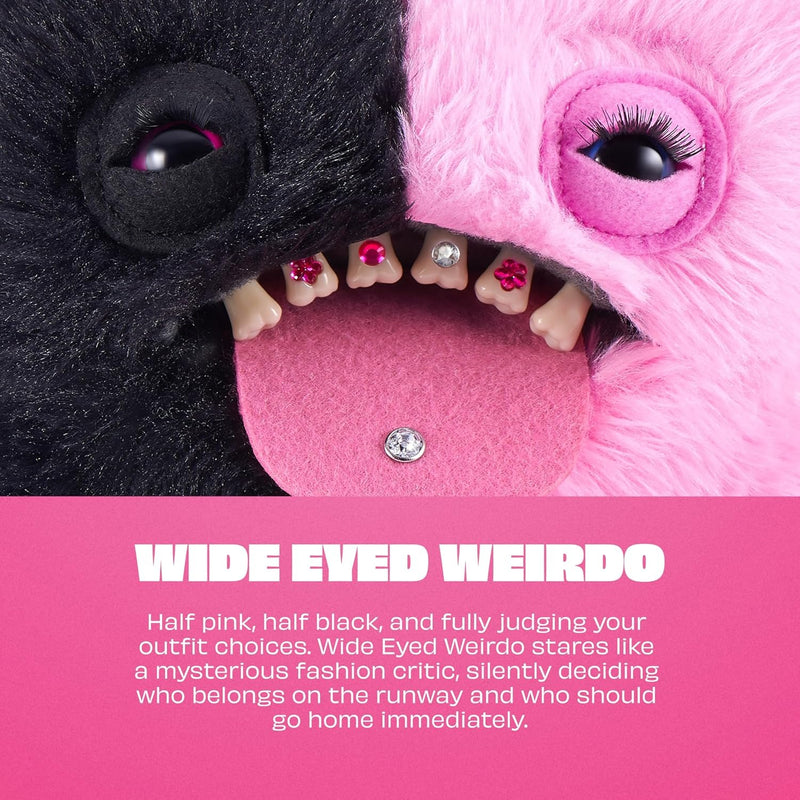 Fuggler Baddies: Wide Eyed Weirdo - Blank/Pink Toys & Games Zuru