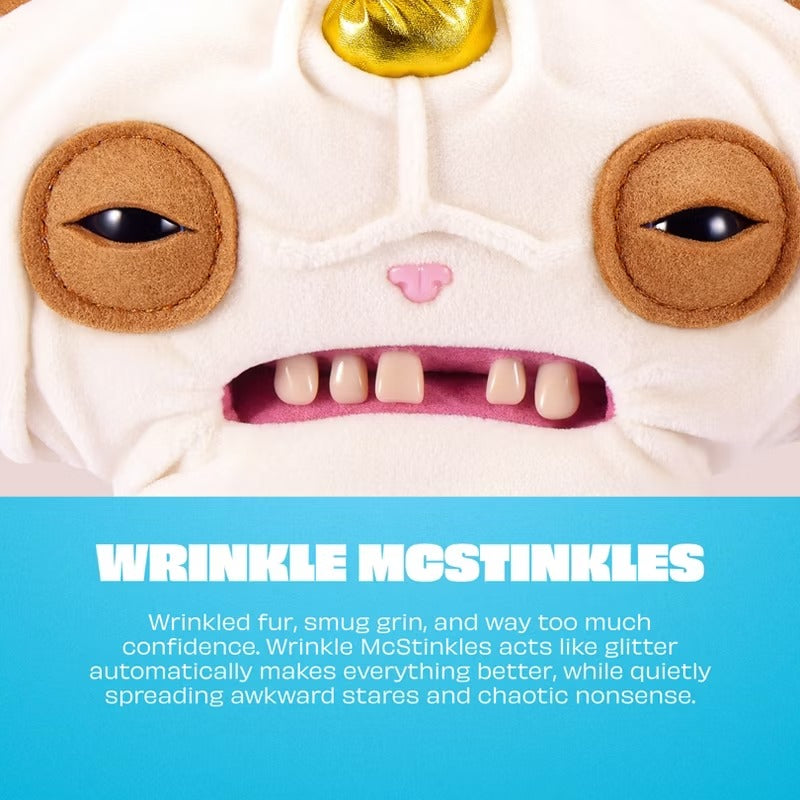 Fuggler Fugglercorns: Wrinkle Mcstinkles - Biege Toys & Games Zuru