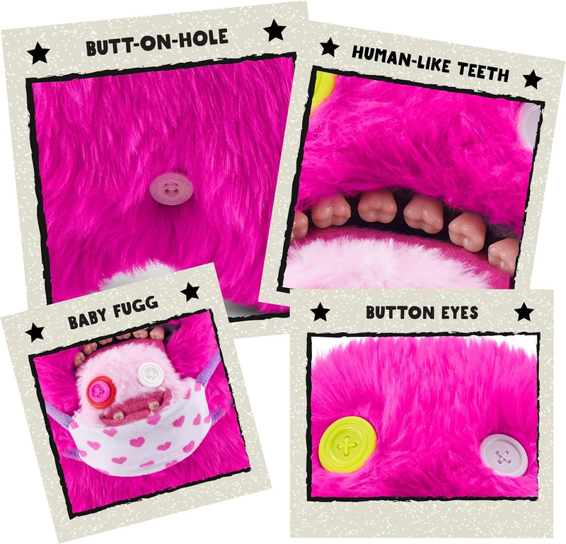 Fuggler: Rascals Series 1 Oogah Boogah - Pink/White Toys & Games Zuru