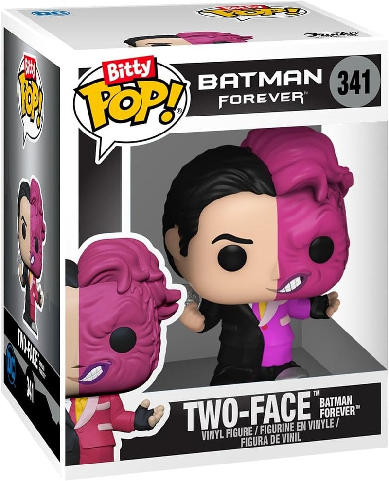 Funko Bitty Pop!: Batman Bitty Shelf [Two Face, Batman, Riddler, Mystery Figure] Toys & Games Funko