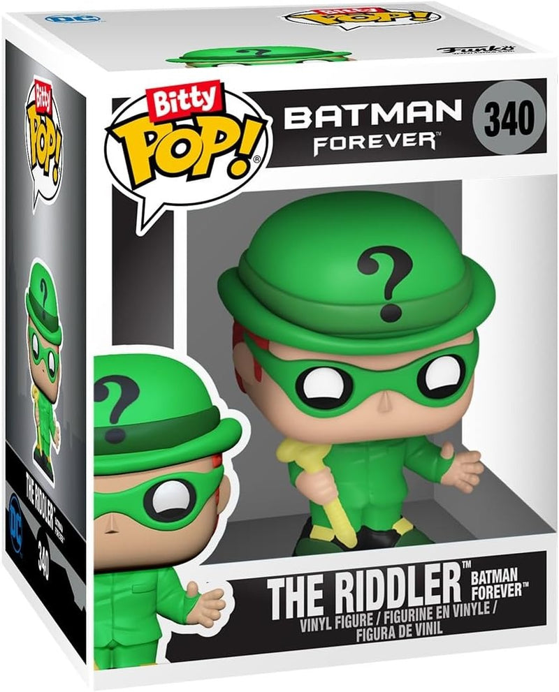 Funko Bitty Pop!: Batman Bitty Shelf [Two Face, Batman, Riddler, Mystery Figure] Toys & Games Funko