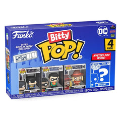 Funko Bitty Pop!: Batman Bitty Shelf [Batman, Robin, Scarecrow, Mystery Figure] Toys & Games Funko