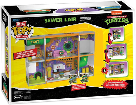 Funko Bitty Pop!: Bitty Box - Teenage Mutant Ninja Turtles Sewer Lair Toys & Games Funko