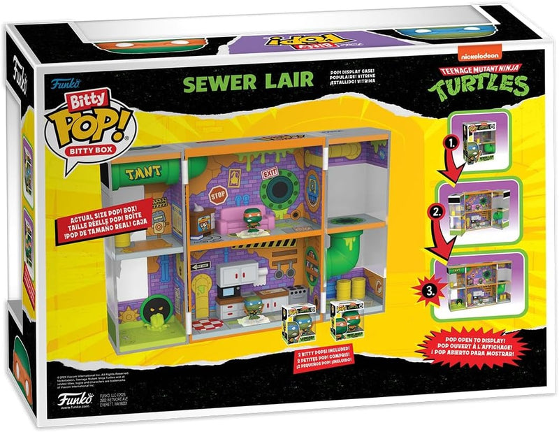 Funko Bitty Pop!: Bitty Box - Teenage Mutant Ninja Turtles Sewer Lair Toys & Games Funko