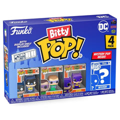 Funko Bitty Pop! DC: Batgirl Riddler and Adam West Batman Vinyl Mini Figures - with Bonus Mystery Minipop Toys & Games Funko