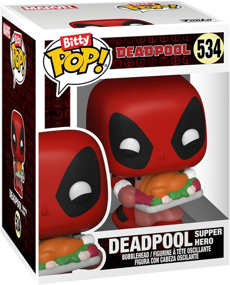 Funko Bitty Pop! Deadpool Bathtime - 4 Pack Vinyl Figure Toys & Games Funko