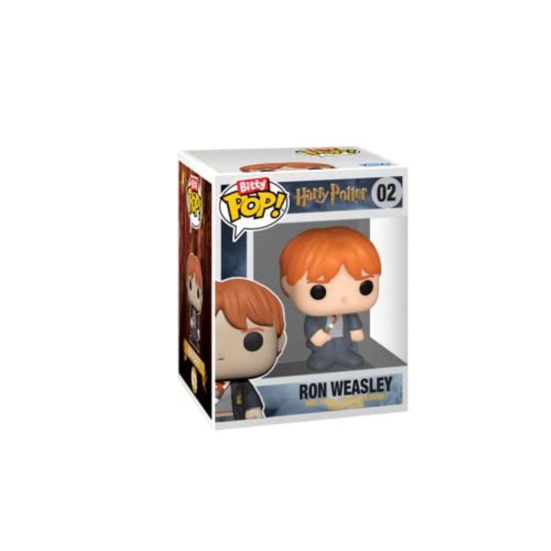 Funko Bitty Pop! Harry Potter - Hermione In Robe, Hagrid, Ron Weasley, and Mystery 4 Pack Vinyl Figures Toys & Games Funko