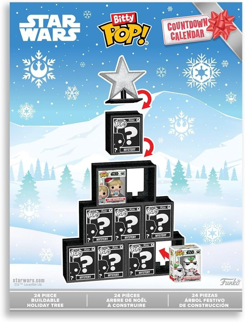 Funko Bitty Pop!: Star Wars Advent Countdown Calendar Toys & Games Funko