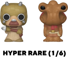 Funko Bitty Pop!: Star Wars Bitty Shelf [Luke, Obi Wan, Jawa, Mystery Figure] Toys & Games Funko