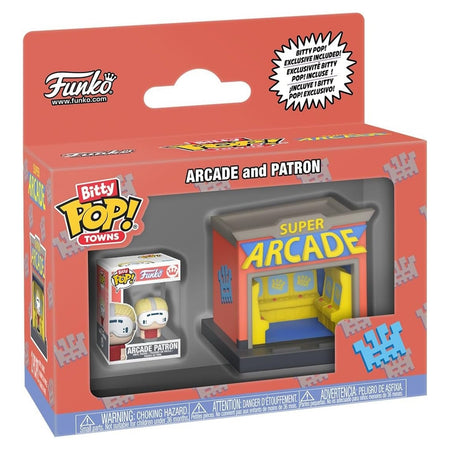 Funko Bitty Pop! Town: Bitty City - Arcade and Patron Toys & Games Funko