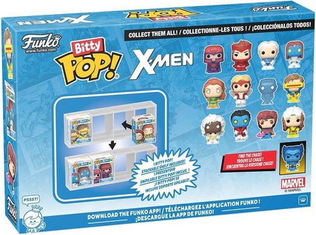 Funko Bitty Pop!: X-Men - Phoenix/Angel/Iceman/Random Figure 4 Pack Vinyl Bitty Figures Toys & Games Funko