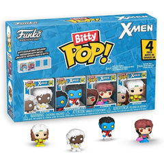 Funko Bitty Pop!: X-Men - Rogue/Nightcrawler/Gambit/Random Figure 4 Pack Vinyl Bitty Figures Toys & Games Funko