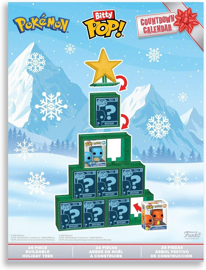 Funko Bitty Pop!: Pokemon Advent Countdown Calendar Toys & Games Funko