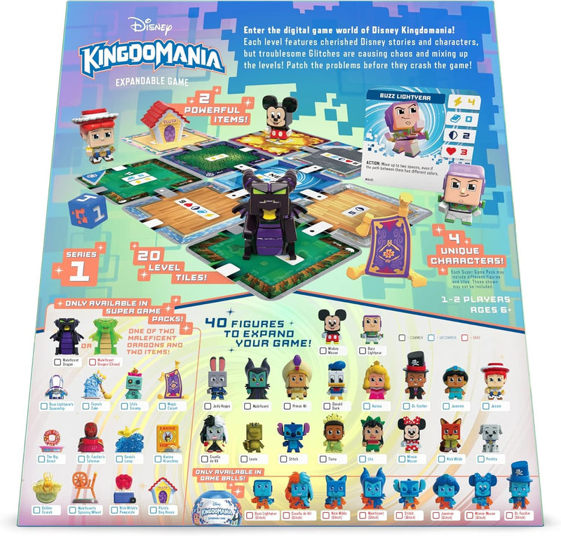 Funko Disney: Kingdomania Super Game Pack - Series 1 [Board Game, 1-2 Players] Board Game Disney