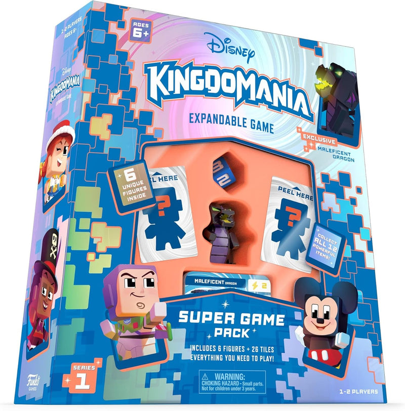 Funko Disney: Kingdomania Super Game Pack - Series 1 [Board Game, 1-2 Players] Board Game Disney