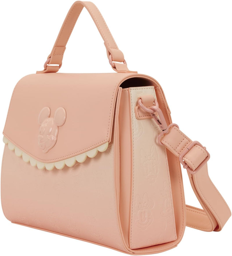 Loungefly: Disney - Mickey and Friends All-Over Print Crossbody Bag Clothing and Apparel Loungefly