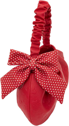 Loungefly: Disney - Minnie Rock The Dots Coquette Bag Clothing and Apparel Loungefly